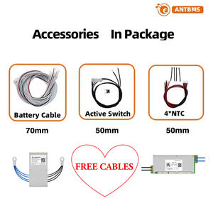 Hệ thống quản lý pin ANT BMS LiFePO4 Lithium-Ion 485 CAN với GPS 3-4S 7-16S 7-24S 22S 30S 32S 24S BT APP Monitor PCBA Bms 16s 200a Bms 48v Lifepo4 - Product Image 2