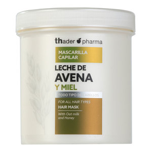 Mascarilla Capilar Thader Pharma con Leche de Avena y Miel para Todo Tipo de Cabello - Product Image 1