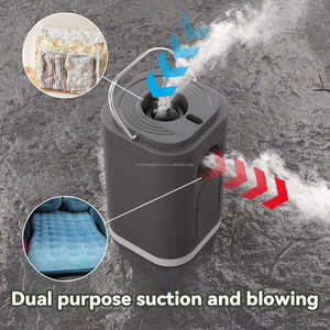 Bomba infladora de tubo remolcable inflable pequeña eléctrica, Mini soplador de aire portátil, Inflador de neumáticos de mano - Product Image 5