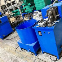 Machine de fabrication de tuyaux flexibles en acier pour l'extrusion de tubes, tuyau d'échappement, tuyau flexible