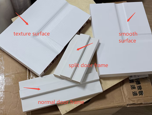 Porte simple en HDF à âme creuse, moulurée, avec apprêt blanc, designs variés - Product Image 5