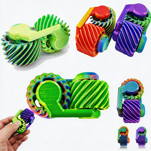 3D Printed Finger Roller Fidget <b>Toys</b> for Adults Spinning <b>Gears</b> <b>Toys</b> for Kids Classroom Stress Relief <b>Toys</b> for Kids - Product Image 1