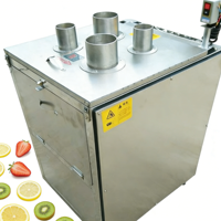Machine commerciale automatique de découpe de plantains, bananes, manioc et pommes de terre en tranches, pour fruits et légumes