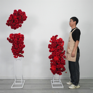 DKB Arreglos Florales Artificiales Realistas de Seda para Decoración de Bodas, Escaparates y Ventanas, Tamaño Personalizable - Product Image 1