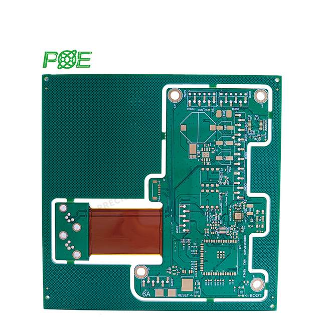 Rigid-Flex PCB Board Immersion Gold ENIG Surface Finish Shenzhen PCBA Multilayer HDI Circuit Board