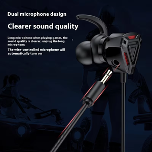 Écouteurs filaires intra-auriculaires pour l'e-sport avec interfaces Type-C et 3,5 mm, idéaux pour les jeux sur téléphones mobiles et ordinateurs - Product Image 3