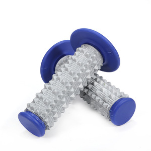 Poignées de guidon de moto ZUQING HB202 en silicone antidérapant bleu pour vélos de course tout-terrain - Product Image 1