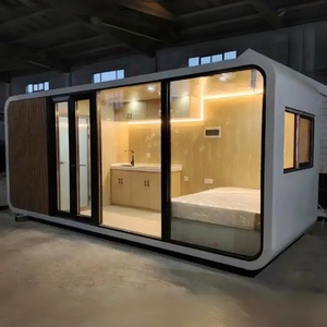 Serres préfabriquées Chine, maison préfabriquée moderne, mini-maison modulaire de 20 pieds, cabane de villégiature, maison de vacances - Product Image 2
