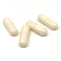 Capsule de cellulose HPMC végétarienne blanche vide taille 00