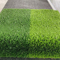 Outdoor 30mm Florhöhe Nicht-Gefüllter Kunstrasen-Teppich mit Hoher Dichte für Fußball-Sportböden und -Felder