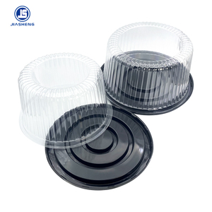 Dùng một lần rõ ràng hộp nhựa cho bánh bánh sinh nhật vòng bánh container - Product Image 3