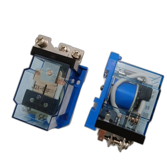 Kampa JQX-58F 60A DPDT Miniature Power Relays DC12V DC24V AC250V Silver Plating Contactor Copper Coil Fire Resistance Shell