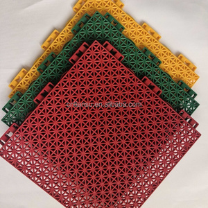 Venta al por Mayor de Fábrica: Piso Deportivo Multifuncional para Canchas de Baloncesto Suspendidas al Aire Libre, Tapete de Goma, Baldosas de Plástico PP - Product Image 6