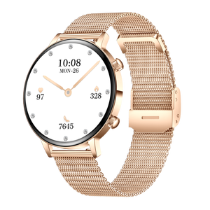 Reloj Inteligente MK96 con Pantalla AMOLED HD de 1.32 Pulgadas, Caja Circular de Metal, para Damas, Elegante, para Uso Diario en la Oficina, Venta al por Mayor de Fábrica - Product Image 1