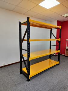 Fábrica China Buen estante de almacenamiento Estante de trabajo ligero de metal Estantes flotantes Soportes para almacén - Product Image 2