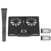 Nouvelle arrivée chaude support de montage mural pour PS5/PS5 Slim Console Station de refroidissement support de stockage support de casque