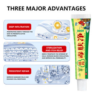Pomada para coceira de tinea cruris (micoses da virilha) para homens e mulheres, creme de ervas chinesas para eczema, creme para dermatófitos, produtos em alta. - Product Image 4