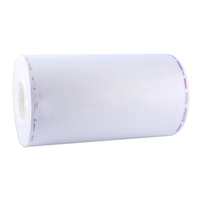 Pochette pour bobine de stérilisation thermoscellée en papier Tyvek et film laminé avec encre indicateur plasma