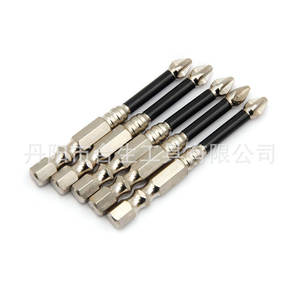 Mr Drill Phillips <b>Screwdriver</b> <b>Set</b> Chrome Finish Industrial Grade Hex Shank Non Slip <b>Bit</b> - Product Image 2