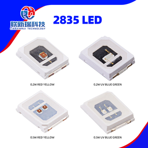 Fabrika Fiyatı 2835 SMD LED Diyot Yüksek Voltaj 6V <span class=keywords><strong>9V</strong></span> 18V 36V 0.2W 0.5W 1W 5500-6000K Doğal Beyaz İç Mekan Aydınlatması için - Product Image 5