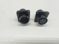 Connecteurs industriels mâles étanches IP68 en laiton de qualité militaire, série MS 5015, 6 broches, 6A 250V, pour audio