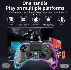 Tay Cầm Chơi Game Kích Hoạt Tay Cầm Chơi Game Không Dây Cho Nintendo Switch / PS4 / <span class=keywords><strong>PS3</strong></span> / PC/ PS5/ISO MFi Điện Thoại Di Động - Product Image 2