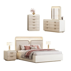 Set di Mobili per Camera <span class=keywords><strong>da</strong></span> <span class=keywords><strong>Letto</strong></span> <span class=keywords><strong>Contemporaneo</strong></span>, <span class=keywords><strong>Letto</strong></span> King Size, Arredamento Completo per Camera d'Albergo, Set di Mobili Moderni di Lusso - Product Image 1