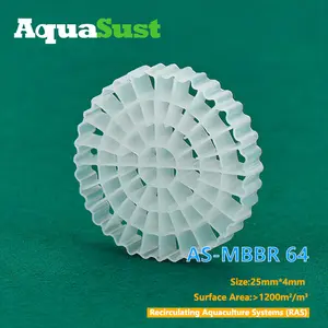 Aquaponic sistemleri K1 K3 K5 biyofilm filtre taşıyıcı Bio medya hareketli yatak biyofilm reaktör MBBR bio medya biyochip mbbr37