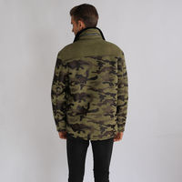 Veste en daim camouflage pour homme, mode hiver, grande taille, imperméable, coupe-vent, écologique