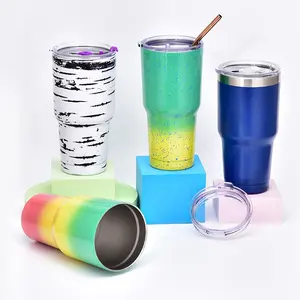 Buy Wholesale China Wholesale Bulk Yetys Custom Logo 20oz 30oz Stainless  Steel Vacuum Insulated Coffee Tumblers Travel Mugs With Straw And Lid & Mug  at USD 3.9