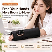 Masseur de mains Air-Wave avec chaleur et 4 modes pour la relaxation des bras, des poignets et des mollets