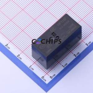 HF115F/012-1HS3AF Power Relay DIP,12.7x29mm Relay 12V 1 Normally Open: 1A (SPST-Normally Open)::: 6 16A-250VAC - Product Image 1