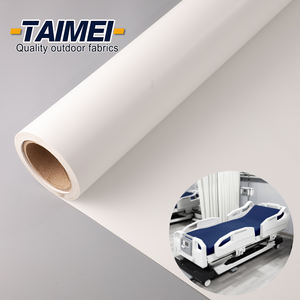 Anti-küf Anti-UV kumaş 340GSM PVC vinil lamine branda kumaşlar için hastane yatağı yatak örtüsü - Product Image 4