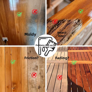 LOULAN L-01 Eco-friendly Water-based <b>Wood</b> <b>Paint</b> <b>for</b> <b>Outdoor</b> <b>Wood</b> Renovation Anti-corrosion <b>Waterproof</b> Transparent Coating - Product Image 6