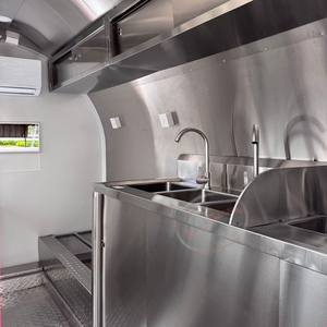 新着完全装備モバイルキッチンソーラーパネル電源フードトラック日除けBBQトレーラー屋外ケータリング用 - Product Image 6