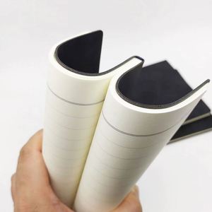 Custom Lined A5 Hardcover PU Leather Journal with 100 Sheets Thread Sewing Bound Business Office Use Gift Option - Product Image 3