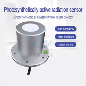 4-20mA 0-10V radyant işık kuantum metre Pyranometer güneş ışınlama PAR fotosentez aktif radyasyon sensörü - Product Image 4