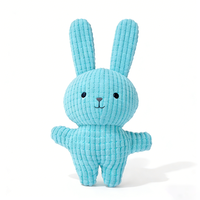 Jouets en peluche pour animaux de compagnie Lapin de Pâques 2026 Lapin personnalisé Nouveau design Jouet à mâcher pour chien