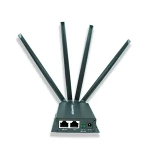 Router industri Mini 5G 4G LTE nirkabel pengendali jarak jauh VPN jam untuk parkir mesin penjual otomatis Kamera CCTV