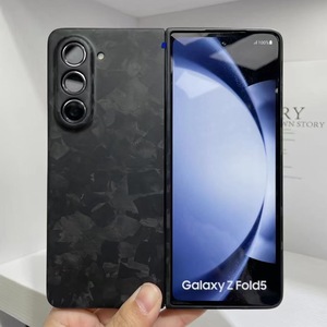 Funda de teléfono de fibra de carbono Real <span class=keywords><strong>2023</strong></span> para <span class=keywords><strong>Galaxy</strong></span> Z Fold 5 fibra de aramida Z Fold 3/4 funda de teléfono - Product Image 4