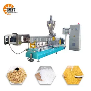 automatic artificial rice extruder machine fortified nutritional rice machine production line suppliers