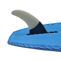 Planche de surf personnalisée à aileron unique en fibre de carbone, aileron long pour planche de surf, taille 9' pour le surf et les jeux aquatiques