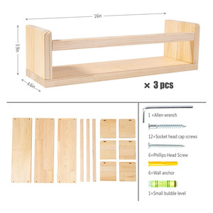 Artículos <span class=keywords><strong>de</strong></span> decoración para el hogar, soporte <span class=keywords><strong>de</strong></span> exhibición <span class=keywords><strong>de</strong></span> almacenamiento montado en la pared, estantería <span class=keywords><strong>de</strong></span> cocina, estante flotante <span class=keywords><strong>de</strong></span> madera oculto para repisa <span class=keywords><strong>de</strong></span> sala <span class=keywords><strong>de</strong></span> estar - Product Image 3