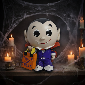 Linda Estatua de <span class=keywords><strong>Vampiro</strong></span> de Halloween de la Marca KW, Bolsa de Dulces, Resina, Diseño Personalizable, Decoración de Jardín al Aire Libre, Decoración Navideña para Patio - Product Image 1