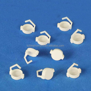 Plato de Muestra de Alúmina de 7.2x8.6mm con Soporte para Perkin Elmer TGA 8000, Platos de Cerámica - Product Image 2