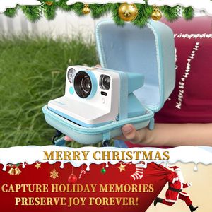 适用于 <span class=keywords><strong>Polaroid</strong></span> Now 3rd、OneStep、OneStep+、Onestep 2、Now、Now+Gen 2、Flip 即时胶片相机的相机包，带可调节肩带的包袋 - Product Image 2
