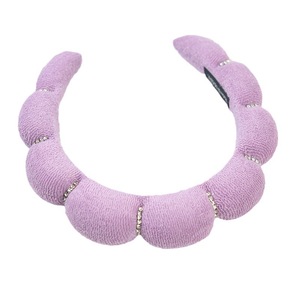 Diadema con Forma de Nube, Tela Rosa, Hecha a Mano, para Uso Diario de Mujeres, Verano 2024 - Product Image 5