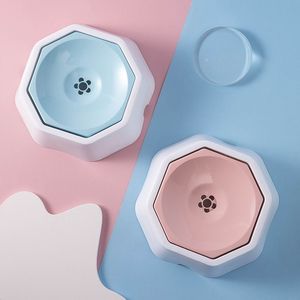 Bol à boire flottant anti-déversement pour chien et chat, en ABS+TPR, fournitures pour animaux de compagnie pour bouledogues français - Product Image 1