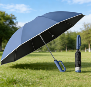Parapluie promotionnel pliable grand format personnalisé, imperméable, idéal pour la pluie - Nouveauté 2026, Vente Flash - Product Image 1