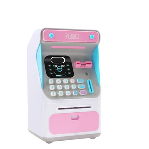 2024 New arrivals trẻ em Đồ chơi kỹ thuật số điện tử tiết kiệm an toàn hộp máy nhận dạng khuôn mặt ATM Piggy ngân hàng cho món quà biểu tượng tùy chỉnh - Product Image 5